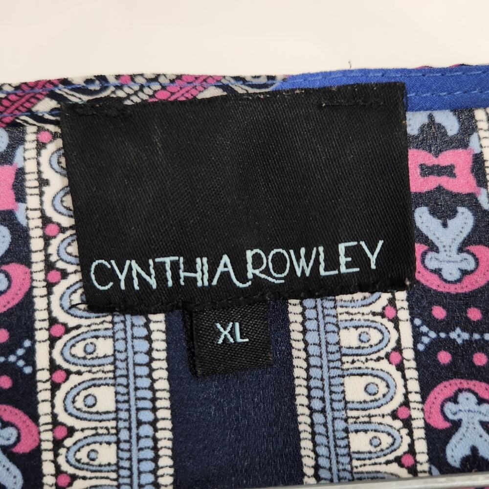Cynthia Rowley Sleeveless Tank Top - Women's XL Extra Large - Picture 3 of 4